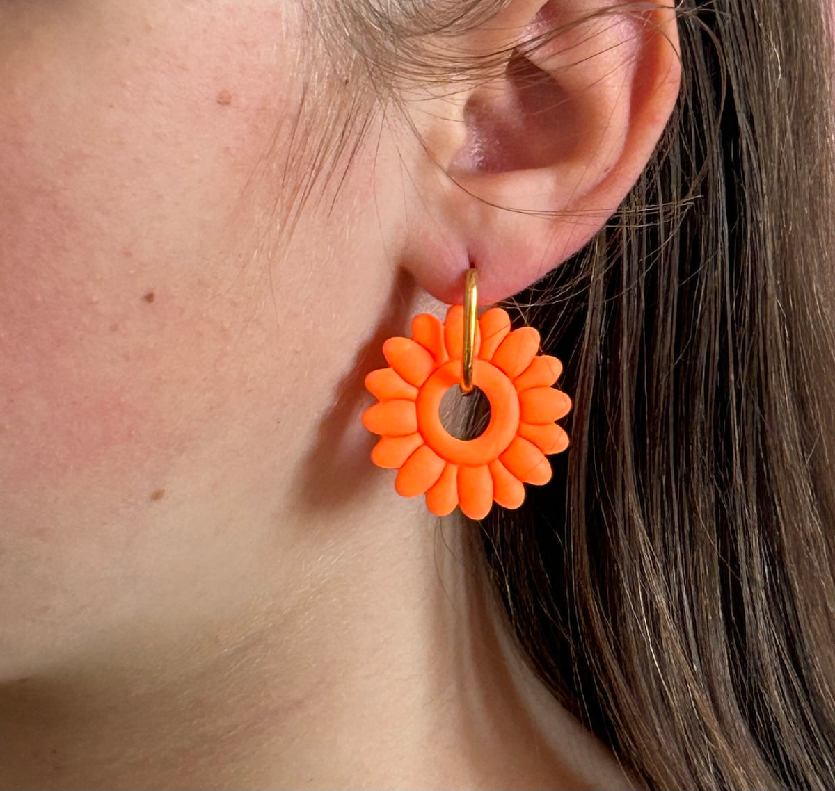 PAMPILLE AZÉLIE ORANGE FLUO